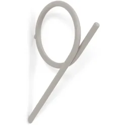 Spinder Design Haken Pallis Beige Stahl 21.7 cm - Farbe: taupe - Haken