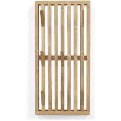 Spinder Design Garderobenleiste Evan Braun Holz 50 cm - Farbe: Nature - Material: Eiche - Garderobenleiste