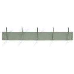 Spinder Design Garderobenleiste Hesta Grün Stahl 12 cm - Farbe: Dusty Green - Garderobenleiste