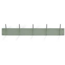 Spinder Design Garderobenleiste Hesta Grün Stahl 12 cm - Farbe: Dusty Green - Garderobenleiste