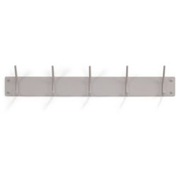 Spinder Design Garderobenleiste Hesta Beige Stahl 12 cm - Farbe: taupe - Garderobenleiste
