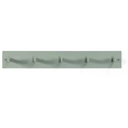Spinder Design Garderobenleiste Hesta Grün Stahl 10 cm - Farbe: Dusty Green - Garderobenleiste
