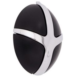Spinder Design Kleiderhaken Hesta Schwarz ABS 9.5 cm - Farbe: schwarz/silber - Kleiderhaken