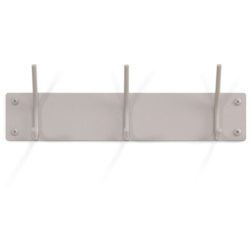 Spinder Design Garderobenleiste Hesta Beige Stahl 12 cm - Farbe: taupe - Garderobenleiste