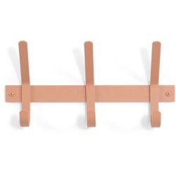 Spinder Design Garderobenleiste Hesta Orange Stahl 21 cm - Farbe: Terracotta - Garderobenleiste