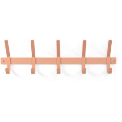 Spinder Design Garderobenleiste Hesta Orange Stahl 21 cm - Farbe: Terracotta - Garderobenleiste