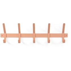 Spinder Design Garderobenleiste Hesta Orange Stahl 21 cm - Farbe: Terracotta - Garderobenleiste