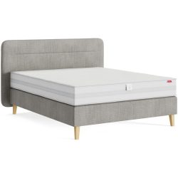 Boxspringbett Breeze Eucalyptus 160cm - Farbe: Motto - Eucalyptus 193 - Möbel Konfigurator: Traummöbel individuell zusammenstellen - Boxspringbett