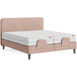 Boxspringbett Easy Pink 180cm - Farbe: Bermuda - Pink 704 - Möbel Konfigurator: Traummöbel individuell zusammenstellen - Boxspringbett