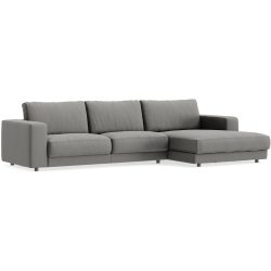 Ecksofa Ava Braun Stoff B 330 T 170 cm - Farbe: Brown - Material: Bezug: 100% Polyester - Möbel Konfigurator: Traummöbel individuell zusammenstellen -