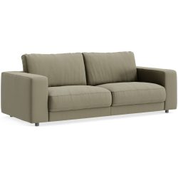 Sofa Ava Grün Stoff B 230 T 107 cm - Farbe: green - Material: Bezug: 100% Polyester - Möbel Konfigurator: Traummöbel individuell zusammenstellen -