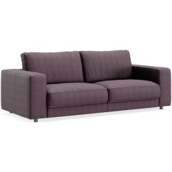 Sofa Ava Lila Stoff B 230 T 107 cm - Farbe: purple - Material: Bezug: 100% Polyester - Möbel Konfigurator: Traummöbel individuell zusammenstellen -