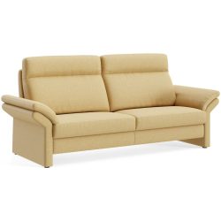Sofa Albula Gelb Stoff 222 cm 89 cm - Farbe: Milano yellow - Material: Echtstoff - Möbel Konfigurator: Traummöbel individuell zusammenstellen - Sofa