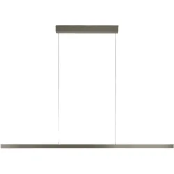 Designer-Pendellampe Bankamp Straight bronze dimmbar - Farbe: Bronze eloxiert - LED - Lichtfarbe: Warmweiss - Kaltes Tagesweiss -