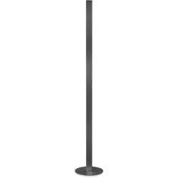 Designer-Stehlampe Bankamp Straight anthrazit dimmbar H 145 cm - Farbe: anthrazit eloxiert - LED - Lichtfarbe: Warmweiss - Designer-Stehlampe- LED