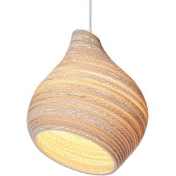 Graypants Pendellampe Hive blonde Karton Ø 30cm E27 - Pendellampe