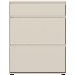Schuhschrank Birio Beige Holzwerkstoff 75 cm 35.3 cm - Farbe: Kaschmir - Material: Spanplatte - Schuhschrank