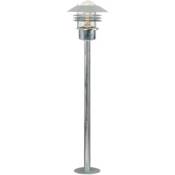 NORDLUX Aussenlampe Vejers Silber Stahl B 22 H 92 cm - Farbe: Verzinkt - Material: GalvanizedSteel - Aussenlampe