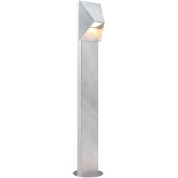 NORDLUX Aussenlampe Pontio Silber Stahl B 15.2 cm H 83.7 cm - Farbe: Verzinkt - Material: GalvanizedSteel - Aussenlampe