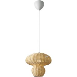 NORDLUX Pendellampe Allie Braun Rattan B 30 cm H 28.3 cm - Pendellampe