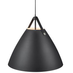 NORDLUX Pendellampe Strap Schwarz Metall B 27 H 27 cm - Pendellampe