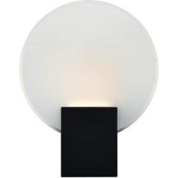 NORDLUX Wandlampe Hester Schwarz Kunststoff B 9 cm H 25.5 cm - Material: Plastik - Wandlampe