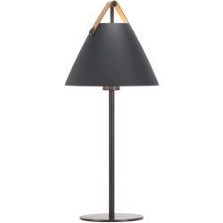NORDLUX Tischlampe Strap Schwarz Metall B 25 H 55 cm - Tischlampe
