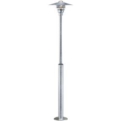 NORDLUX Aussenlampe Vejers Silber Stahl B 39 H 215 cm - Farbe: Verzinkt - Material: GalvanizedSteel - Aussenlampe