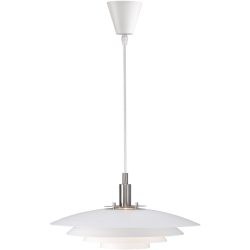 NORDLUX Pendellampe Bretagne Weiss Metall B 38 cm H 18.8 cm - Pendellampe
