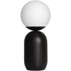 NORDLUX Tischlampe Notti Braun Metall B 15 cm H 34.5 cm - Farbe: Mokka - Tischlampe