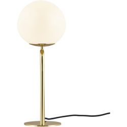 NORDLUX Tischlampe Shapes Edelstahl Glas B 18 H 47 cm - Farbe: messing - Tischlampe