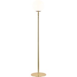 NORDLUX Stehlampe Shapes Edelstahl Glas B 28 H 135 cm - Farbe: messing - Stehlampe