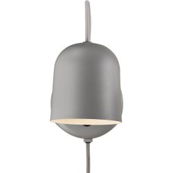 NORDLUX Wandlampe Angle Grau Metall B 17 cm H 19.1 cm - Wandlampe