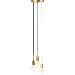 NORDLUX Pendellampe Paco Edelstahl Metall B 18.1 cm H 17.3 cm - Farbe: messing - Pendellampe