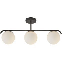 NORDLUX Pendellampe Grant Schwarz Glas B 14.5 cm H 29.23 cm - Pendellampe