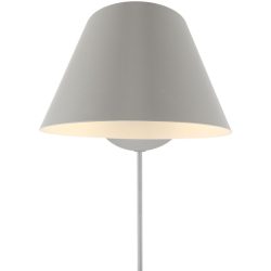 NORDLUX Wandlampe Stay Grau Aluminium B 15 cm H 11.7 cm - Wandlampe