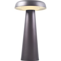 NORDLUX Tischlampe Arcello Grau Metall B 14 H 25 cm - Farbe: anthrazit - Tischlampe