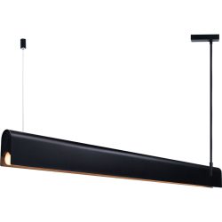 NORDLUX Pendellampe Beau Schwarz Metall B 100 cm H 8.5 cm - Pendellampe