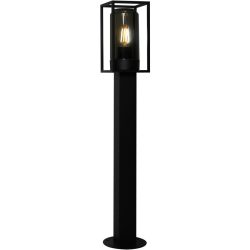 NORDLUX Aussenlampe Griffin Schwarz Aluminium B 14.5 H 80 cm - Farbe: Rauchfarben - Aussenlampe