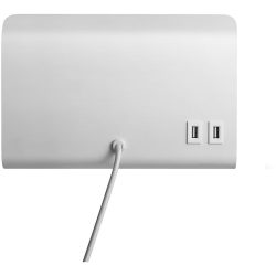 NORDLUX Wandlampe Roomi Weiss Metall B 24.8 cm H 28.2 cm - Wandlampe