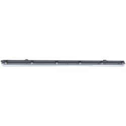 NORDLUX Unterbaulampe Works Schwarz Kunststoff B 155.3 cm H 10.2 cm - Farbe: Schwarz Transpartent - LED - Unterbaulampe- LED Leuchtmittel