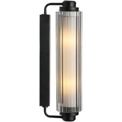 NORDLUX Wandlampe Nimal Schwarz Kunststoff B 7.8 H 35 cm - Material: Plastik - Wandlampe