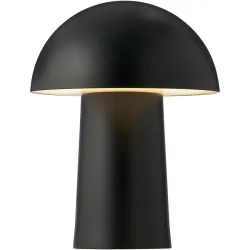 NORDLUX Tischlampe Faye Schwarz Metall B 17.3 H 22 cm - Tischlampe