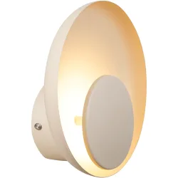 NORDLUX Wandlampe Marsi Beige Metall B 21 H 21 cm - Wandlampe
