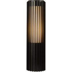 NORDLUX Aussenlampe Aludra Schwarz Aluminium B 12.4 cm H 45.4 cm - Aussenlampe