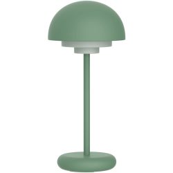 Tischlampe Smukke Grün Kunststoff B 14 cm H 30.5 cm - Material: Polycarbonat - Tischlampe