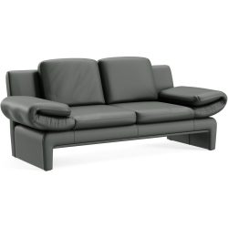 Sofa Astra Grün Leder B 271 T 156 cm - Farbe: Montana - grün 03 - Möbel Konfigurator: Traummöbel individuell zusammenstellen