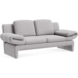 Sofa Astra Grau Stoff B 271 T 156 cm - Farbe: Shark - delfin 180 - Möbel Konfigurator: Traummöbel individuell zusammenstellen