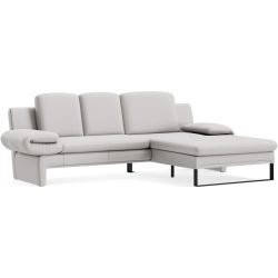 Ecksofa Astra Weiss Stoff B 321 T 168 cm - Farbe: Touch - 811 cream - Möbel Konfigurator: Traummöbel individuell zusammenstellen