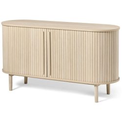 Sideboard Ophang Braun Holzwerkstoff B 140 T 45 cm - Farbe: Eiche hell - Sideboard